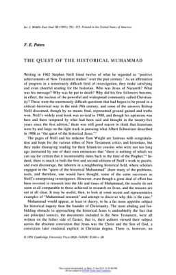  Quest for the Historical Muhammad - Un Viaggio Polemico nel Cuore dell'Islam